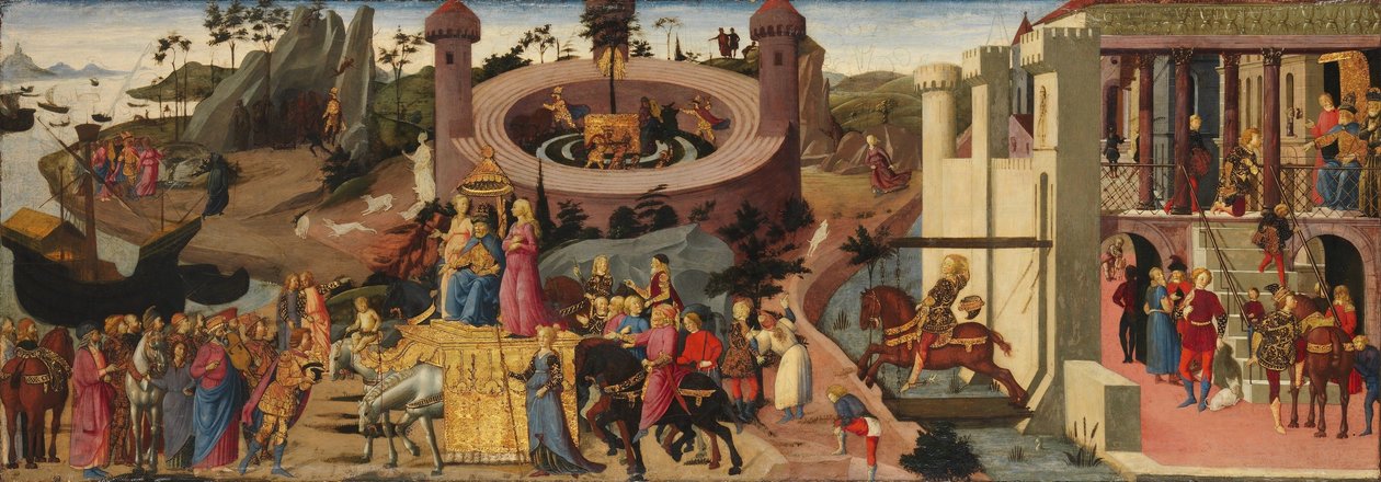 Scener fra historien om argonauterne af Biagio d