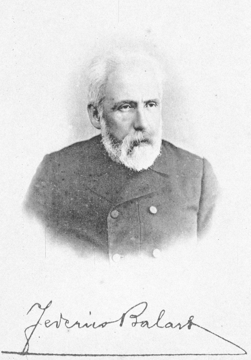 Portræt af Federico Balart af Biblioteca Nacional de España