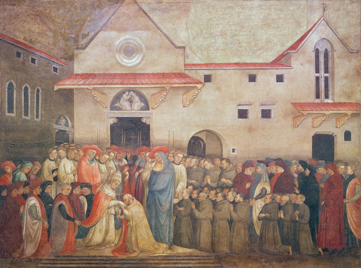 Indvielse af den nye Sankt Egidio-kirke af pave Martin V, september 1420, 1430