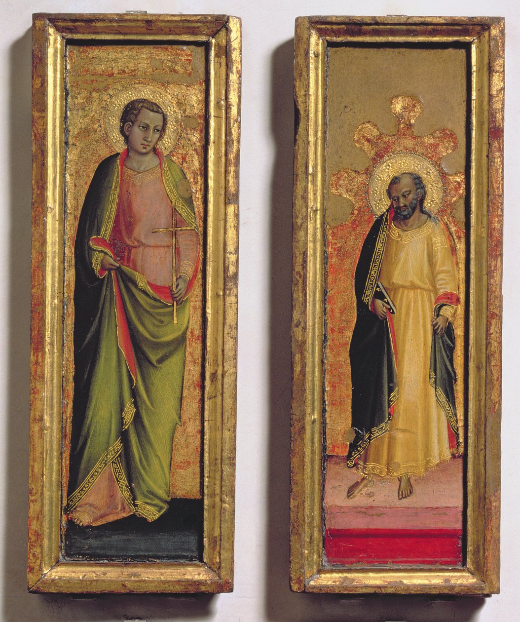 St. Peter og St. Paul (tempera på panel) af Bicci di Lorenzo