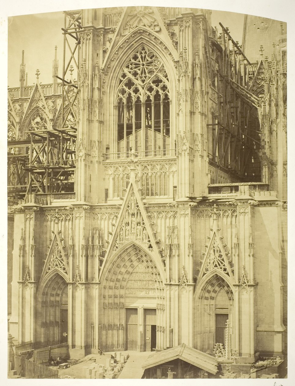 Kölner Domkirke, Sydlige tværskib af Bisson Freres Studio