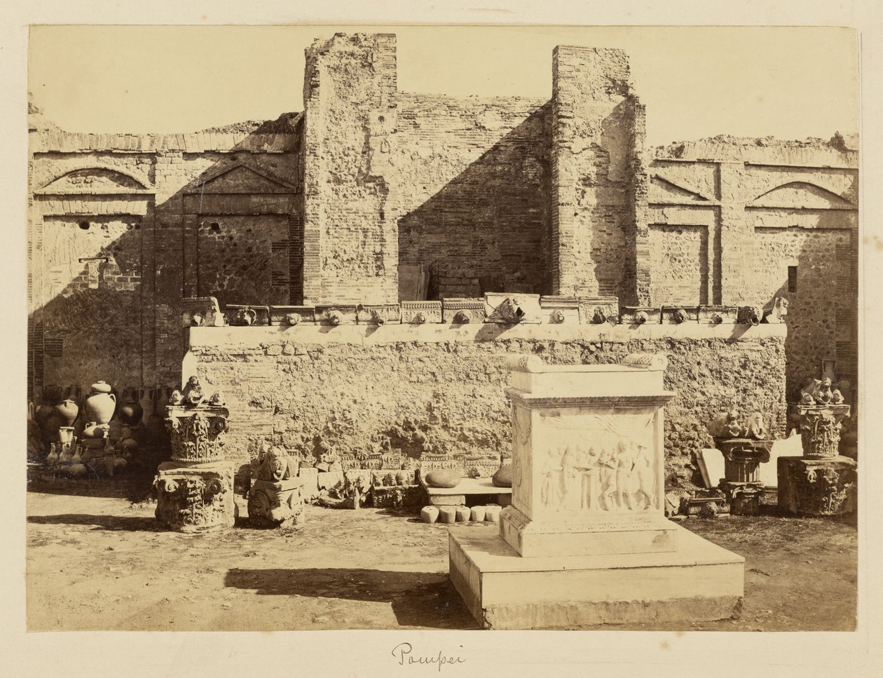 Pompei af Bisson Frères