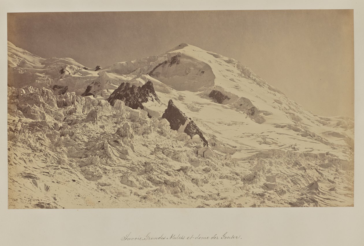 Savoie. Grandes (sic) Mulets og dome dir (sic) Gouser (). af Bisson Frères