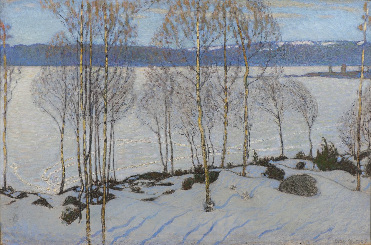 Forårets tilgang, 1903 af Bjorn Ahlgrenson