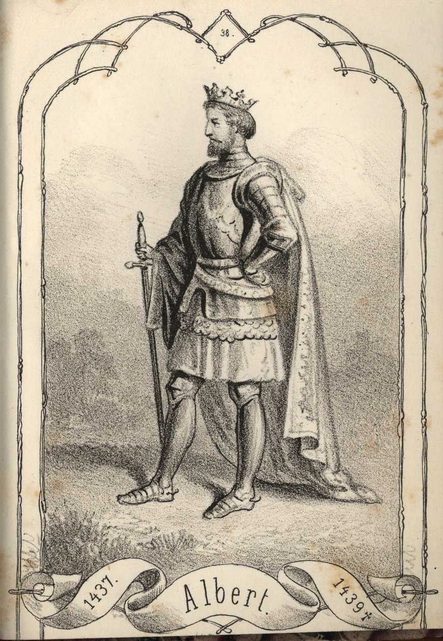 Albert den Storsindede 1397-1439, konge af Ungarn og Kroatien af Béla Vizkelety