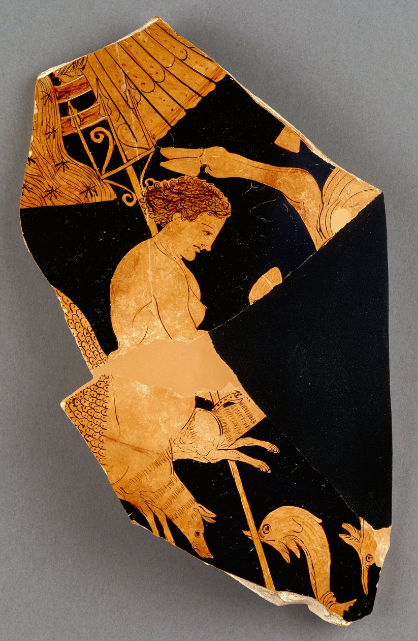Scylla, 375-350 f.Kr. af Black Fury Group