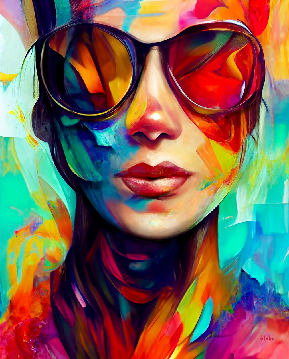 Good Vibrations, ca. 2022 (Digital Art) af Blake Munch