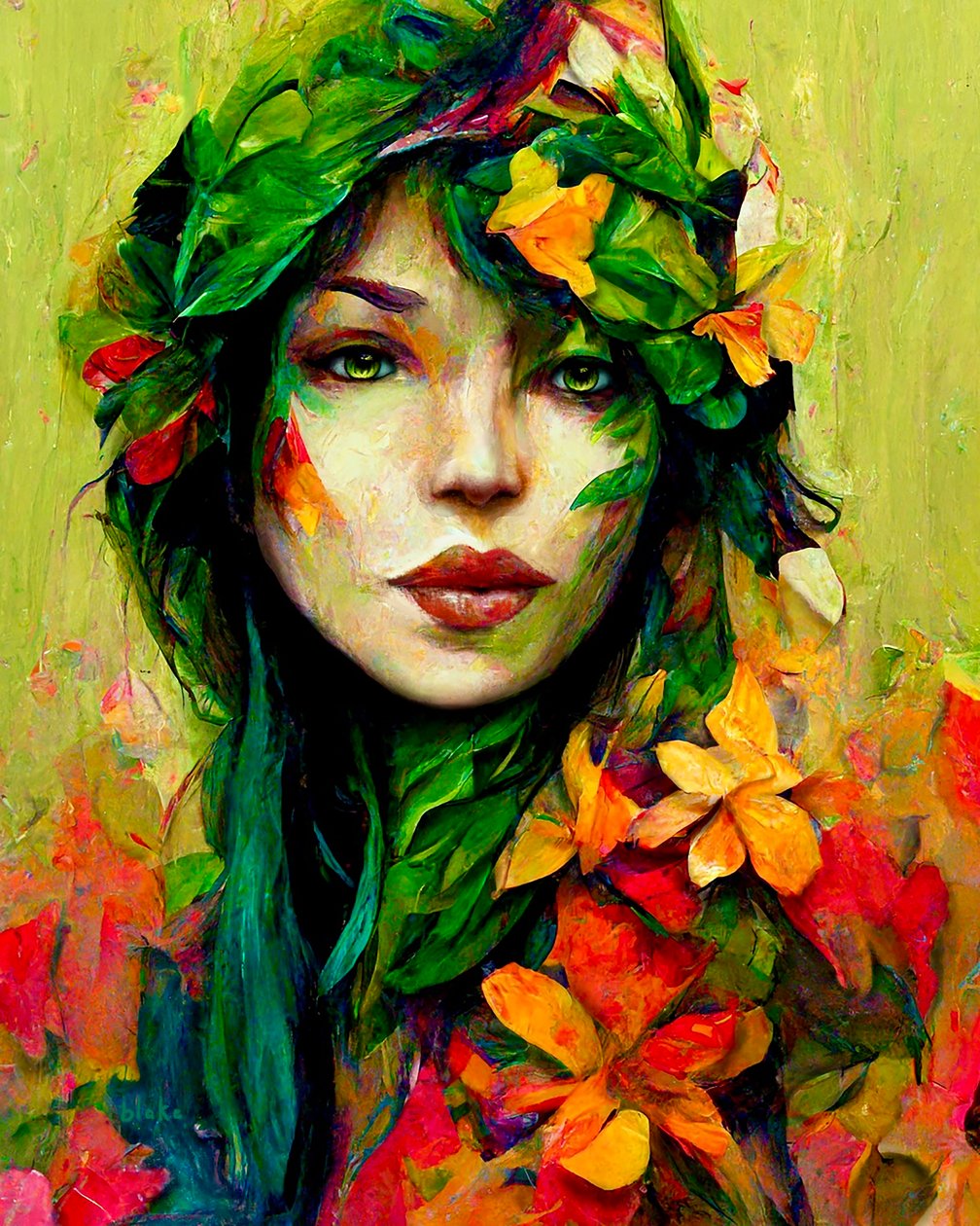 Natural Beauty, ca. 2022 (Digital Art) af Blake Munch