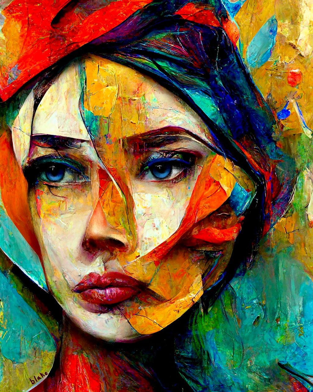 Subtraction In The Aftermath, ca. 2022 (Digital Art) af Blake Munch