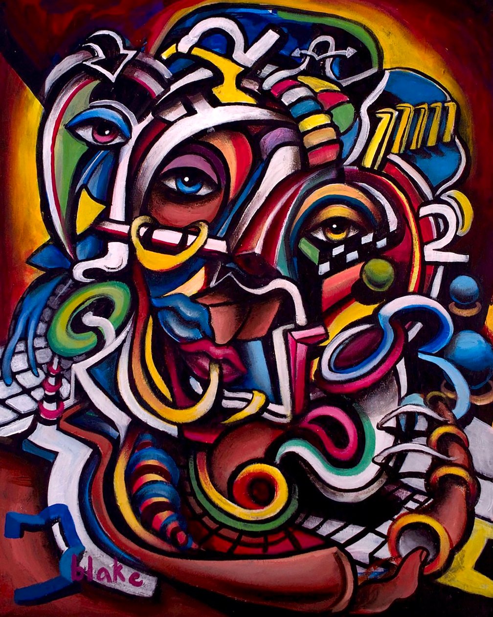 The Watch Series, nummer 4, ca. 2022 (digital) af Blake Munch