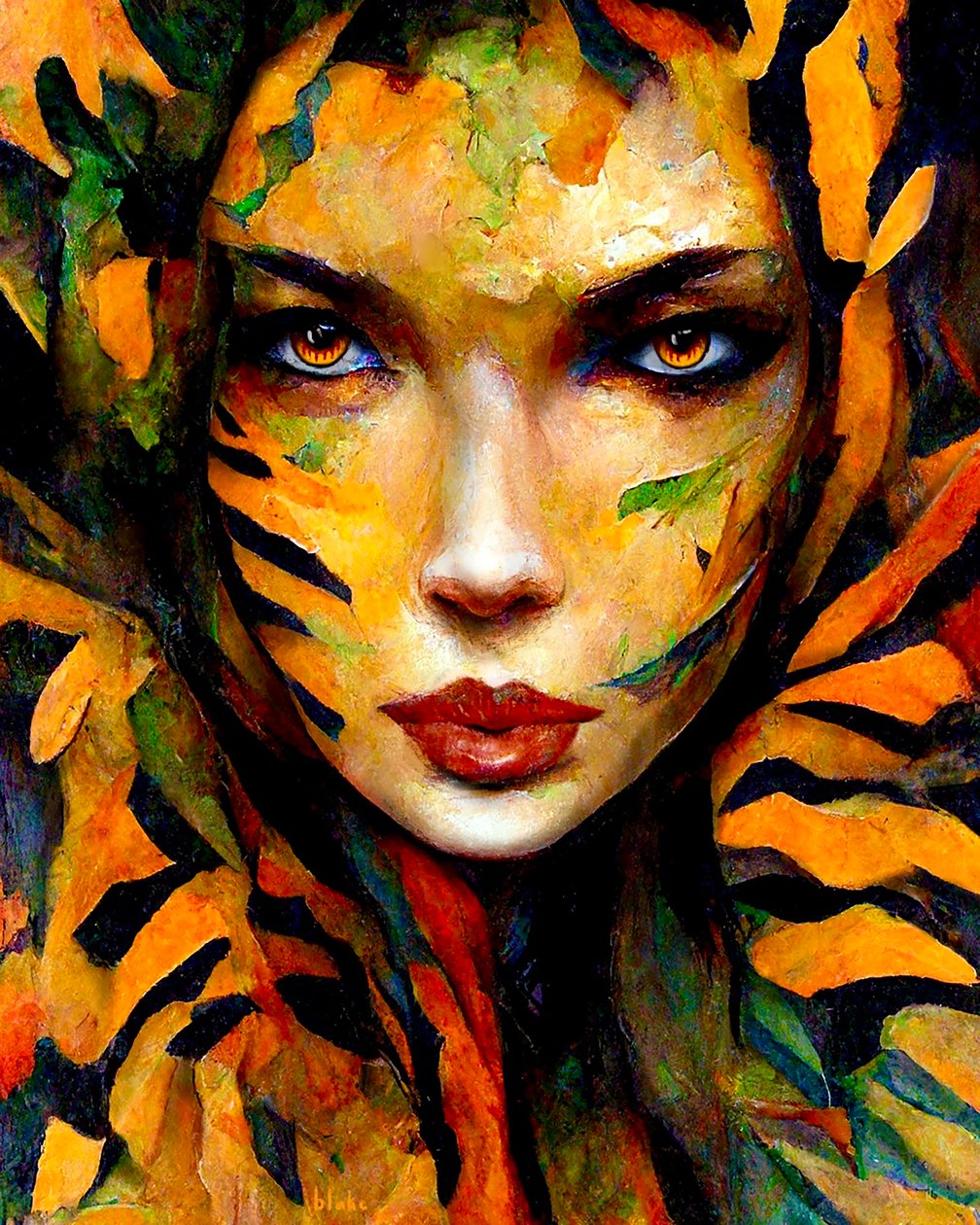 Wild At Heart, ca. 2022 (Digital Art) af Blake Munch