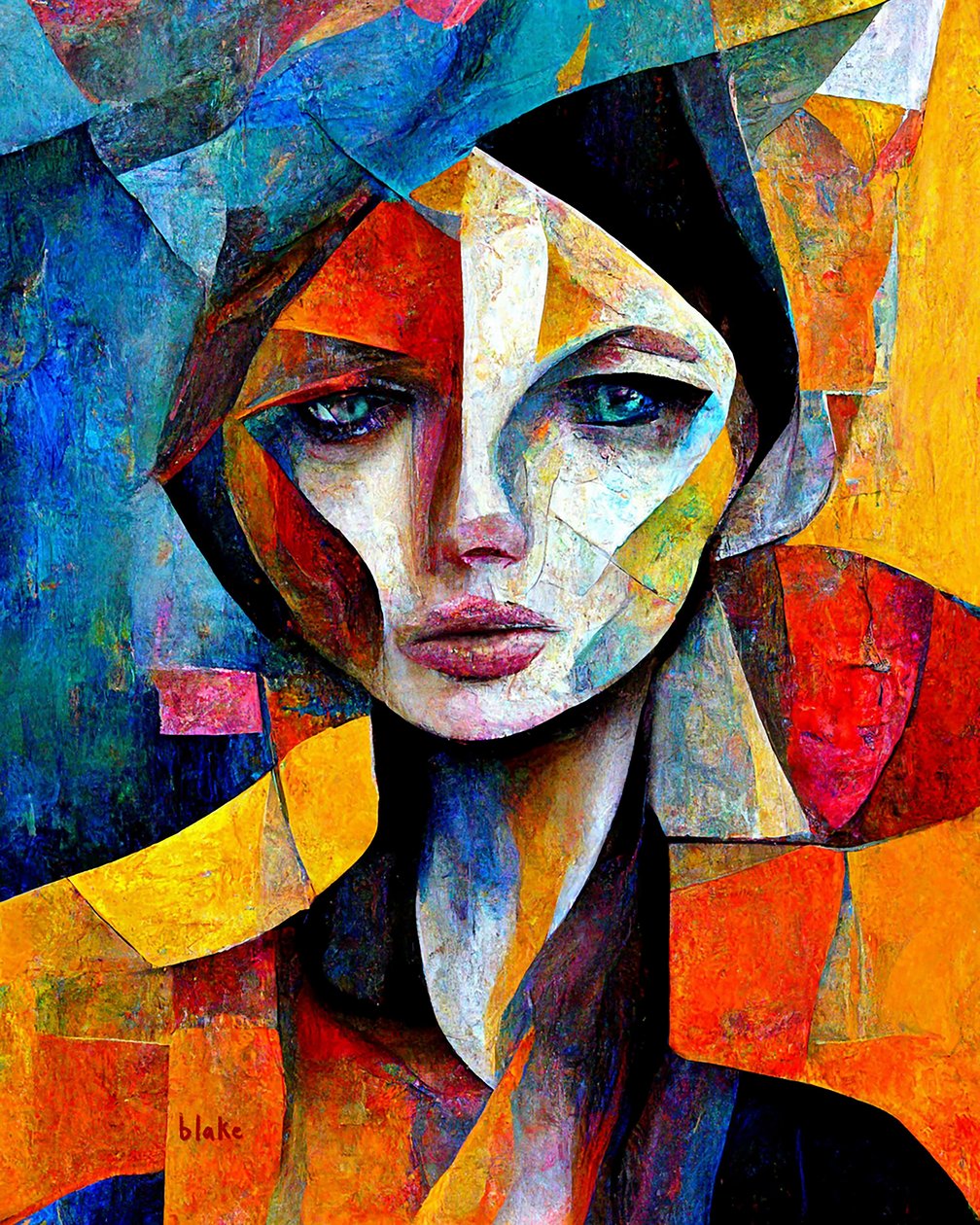 Your Skin Makes Me Cry, ca. 2022 (Digital Art) af Blake Munch