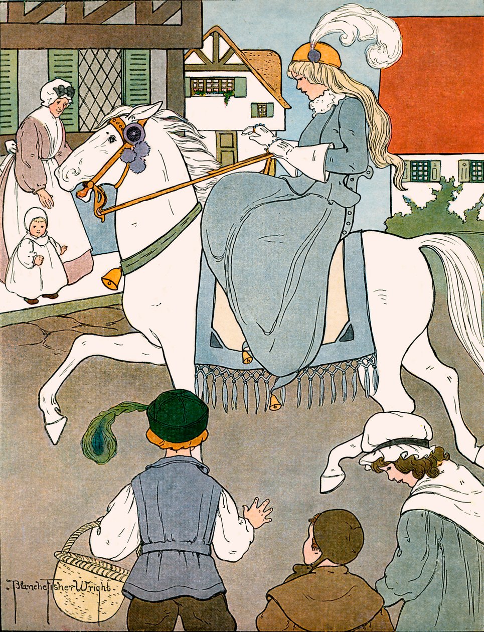 Banbury Cross, illustreret af Blanche Fisher Wright af Blanche Fisher Wright