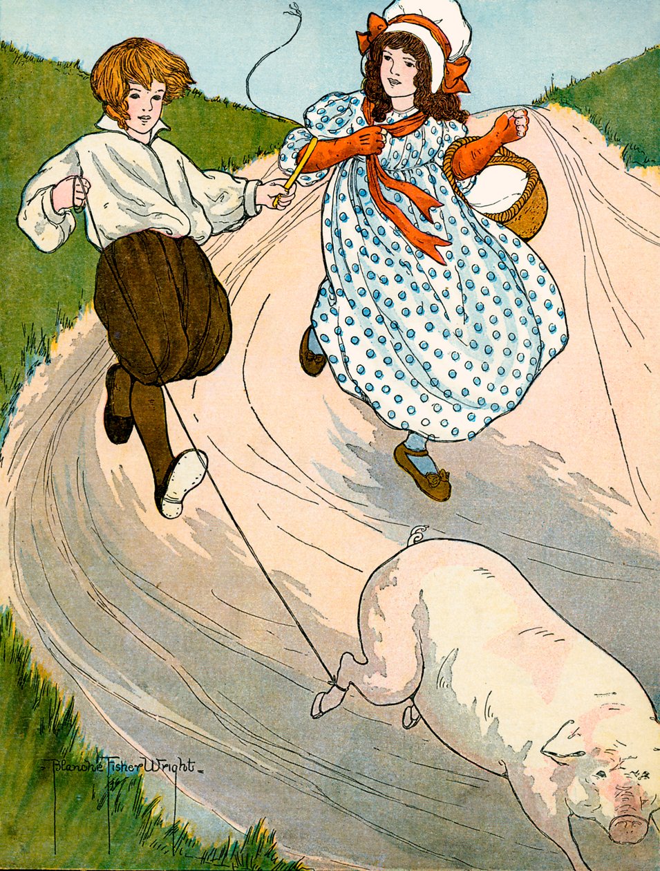 To Market, illustreret af Blanche Fisher Wright af Blanche Fisher Wright