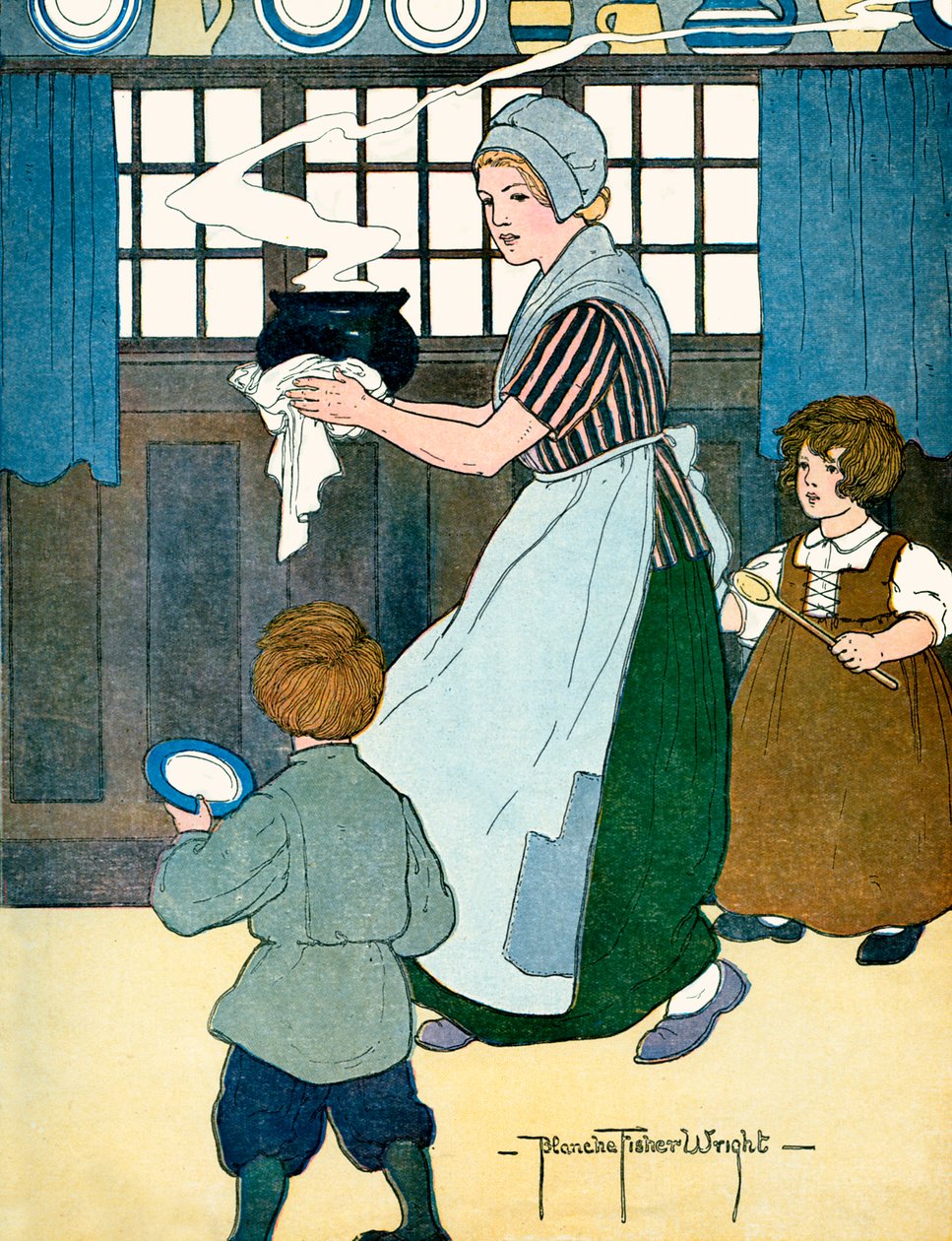 Pease Porridge Hot, af Blanche Fisher Wright af Blanche Fisher Wright