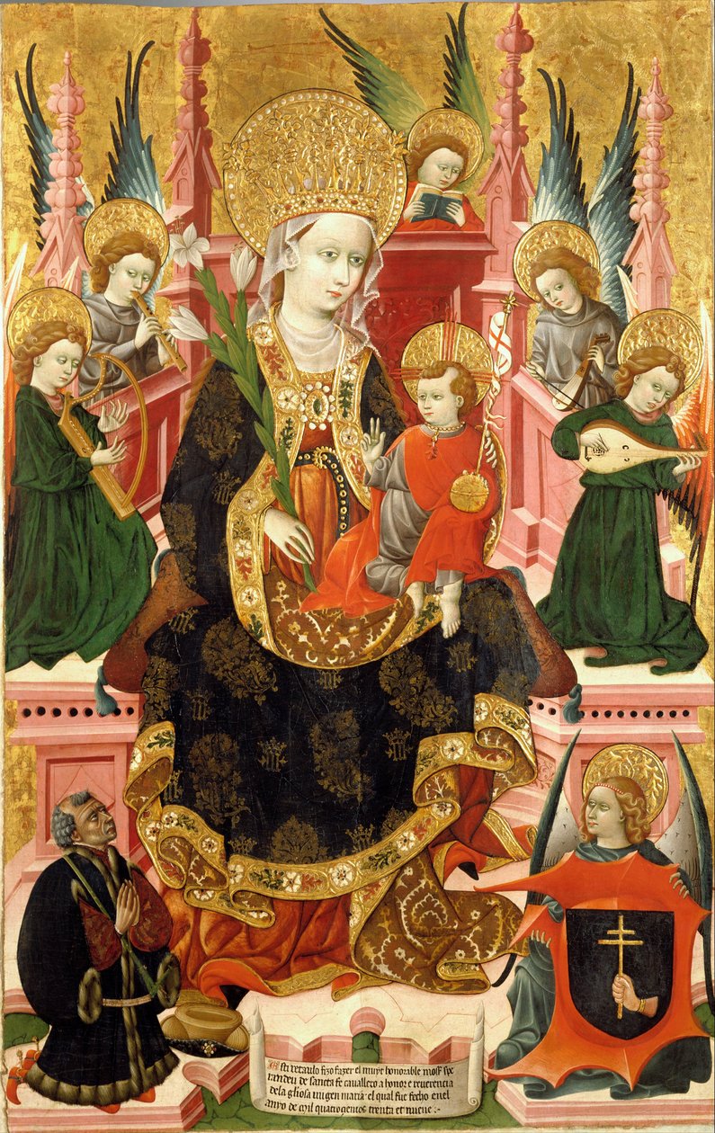 Jomfru af Mosén Esperandeu de Santa Fe, 1439 af Blasco de Granen