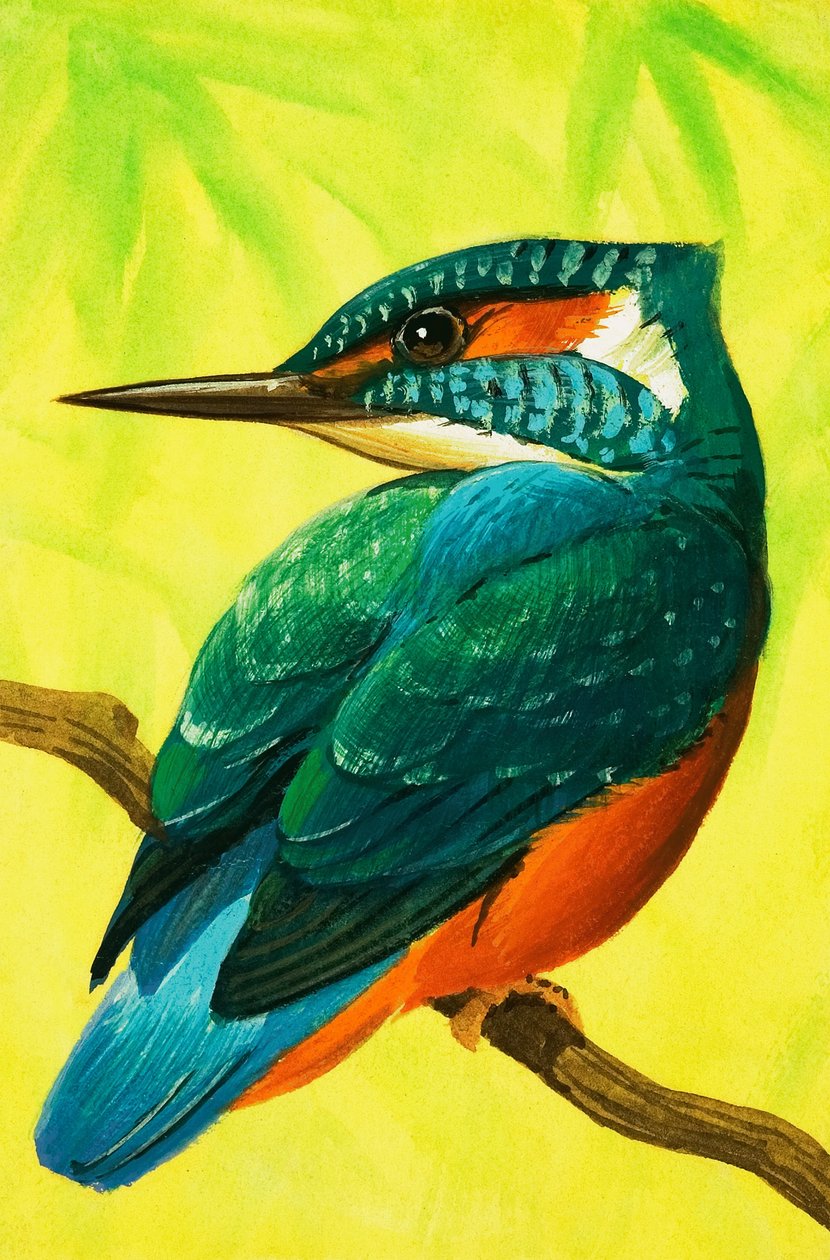 Kingfisher. af Bob Hersey
