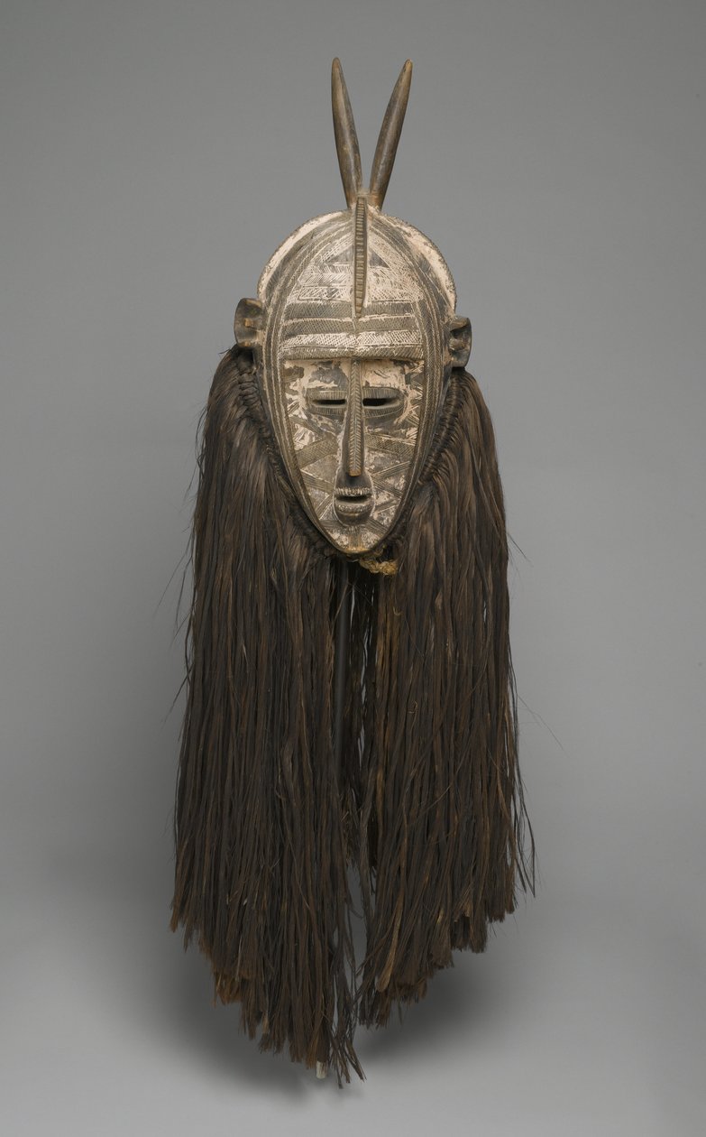 Bolo Mask, Burkina Faso (træ, pigment og fibre) af Bobo Culture Bobo Culture