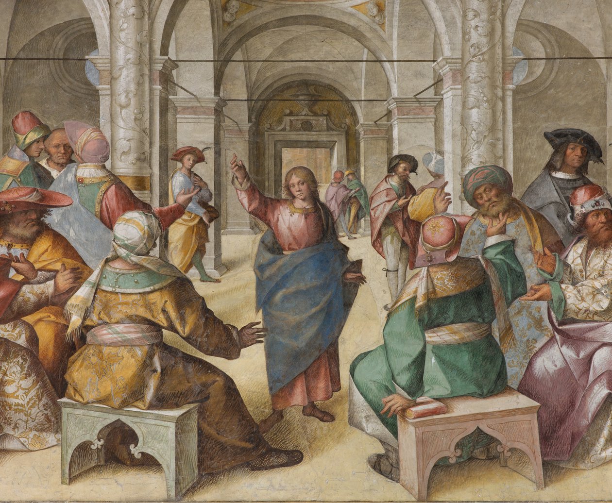 Præsbyteriet, Ottende Nordspan, Jesu Tvist, Boccaccio Boccaccino af Boccaccio Boccaccino