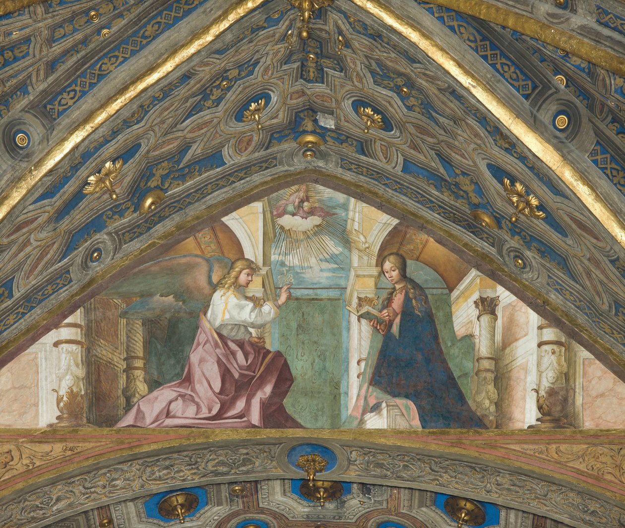 Sopran, Boccaccio Boccaccino, Bebudelse 1506-07 af Boccaccio Boccaccino