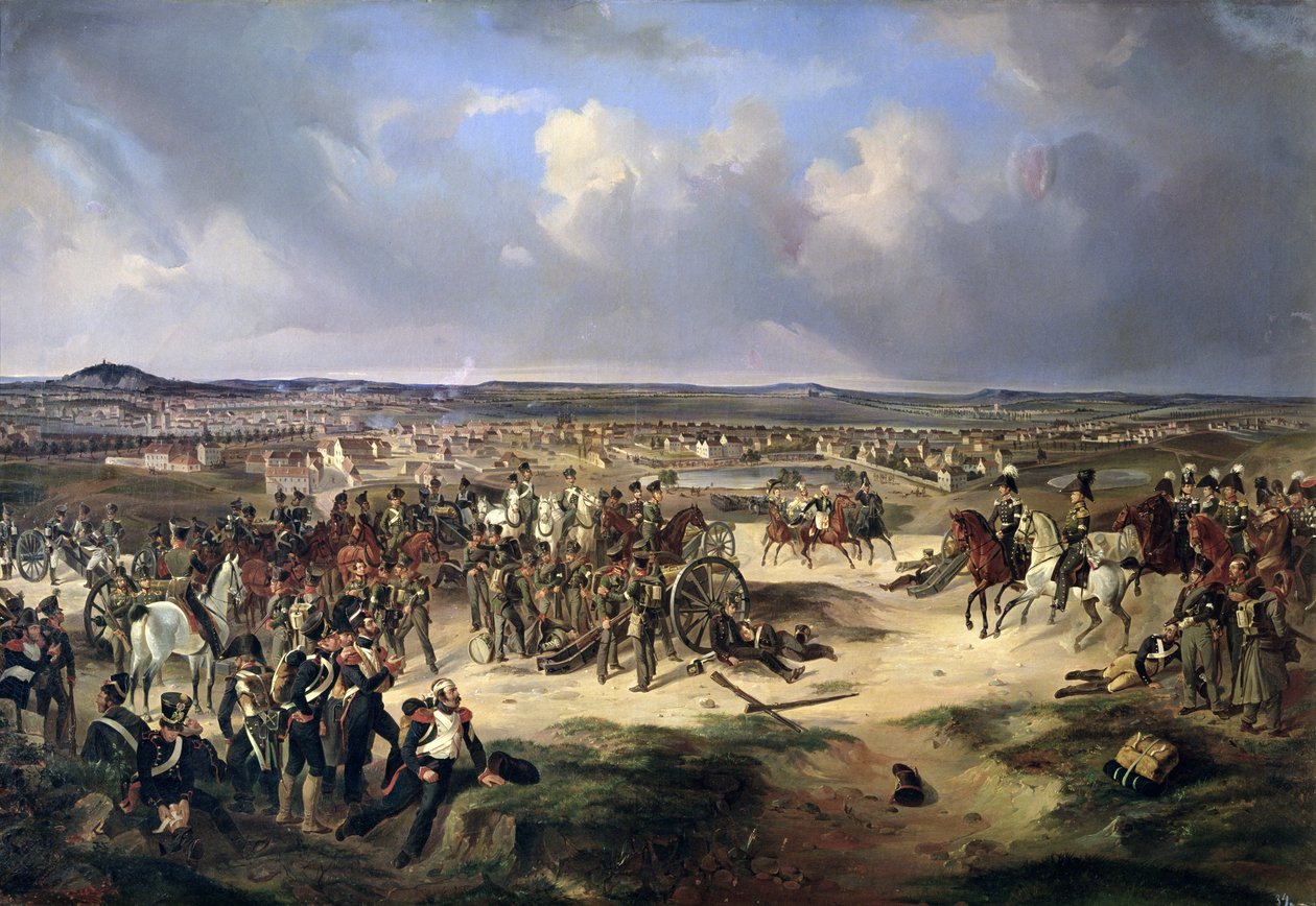 Slaget ved Paris den 17. marts 1814, 1834 af Bogdan Willewalde