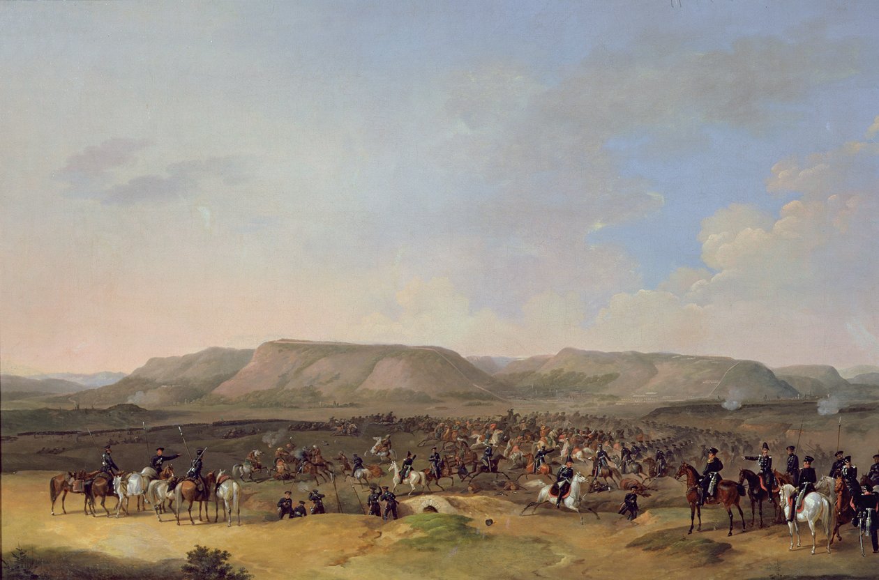 Indtagelsen af Shumla, 1860 af Bogdan Willewalde