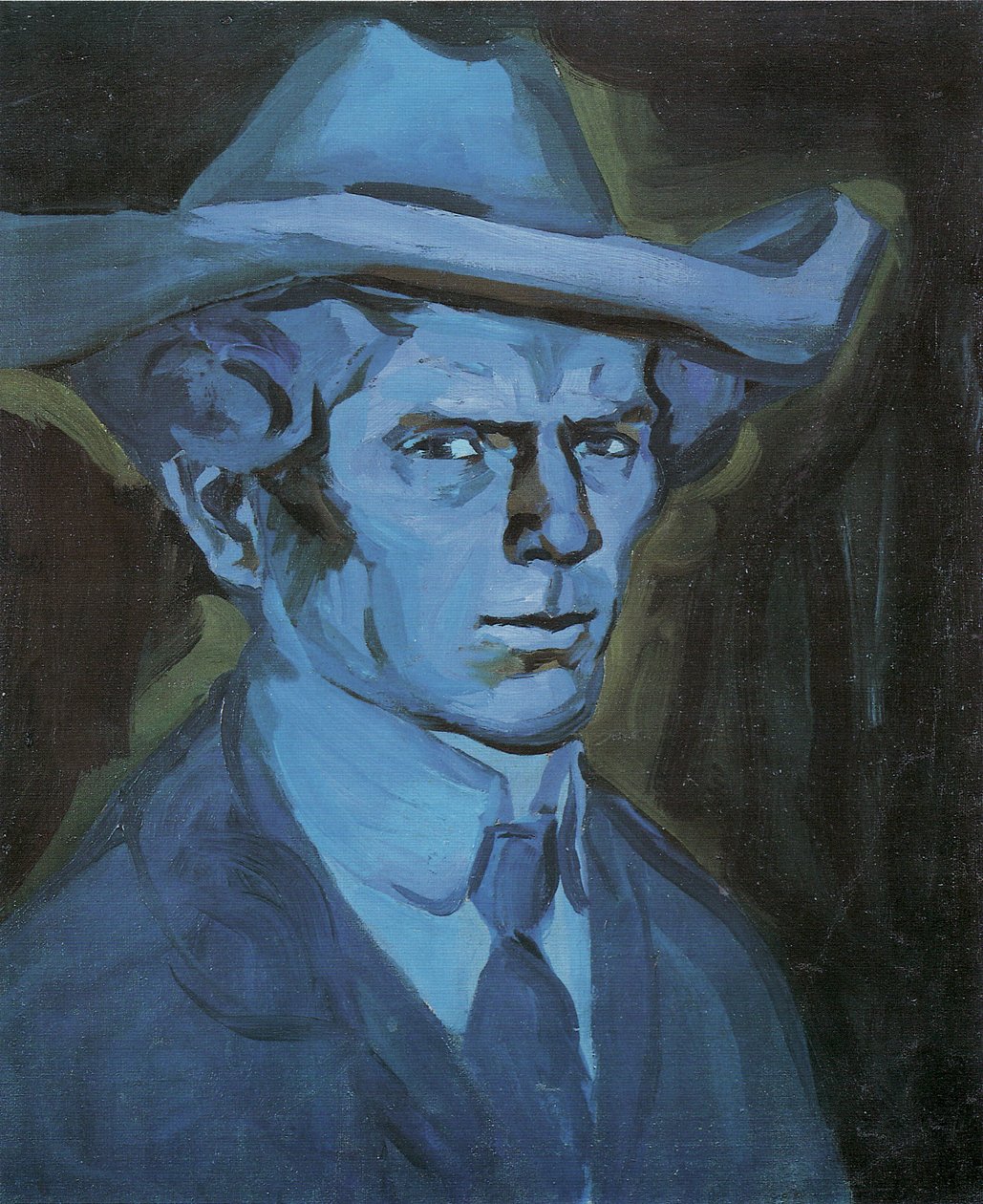 Selvportræt, 1909 af Bohumil Kubišta
