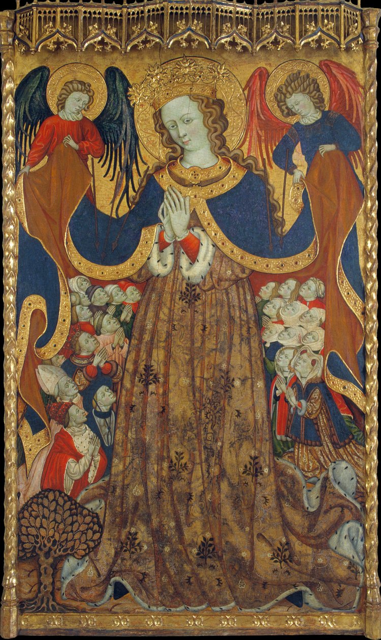 Virgin of Mercy, ca 1430 af Bonanat Zaortiga