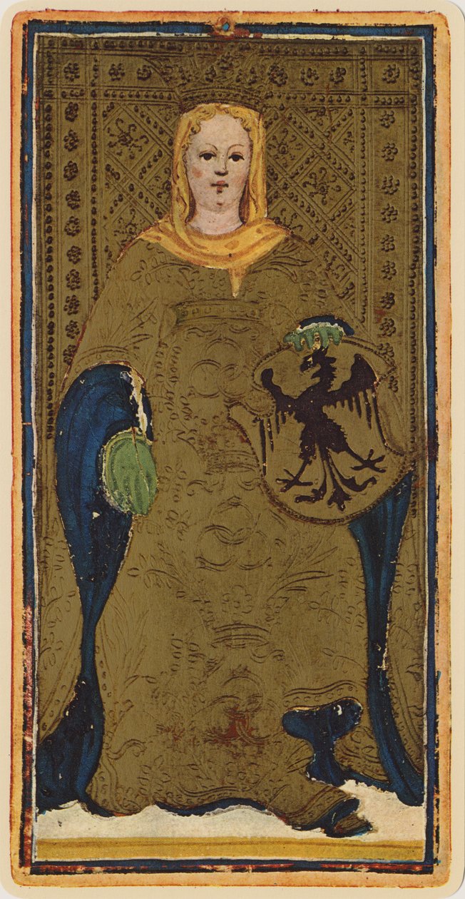 Kejserinden, faksimile af et tarotkort fra 