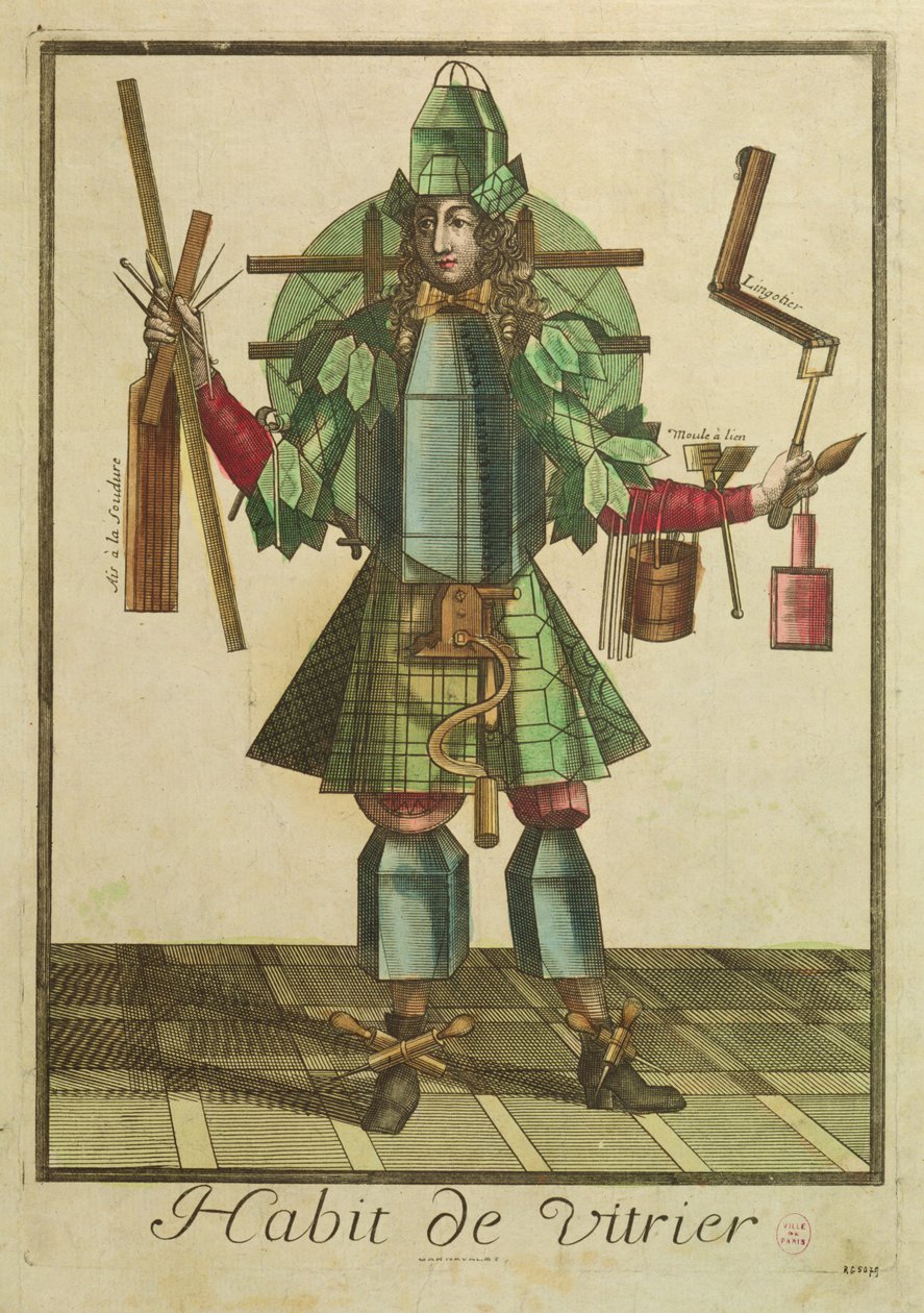 Glarmesterkostumet af Bonnart 1650 1750 Bonnart 1650 1750