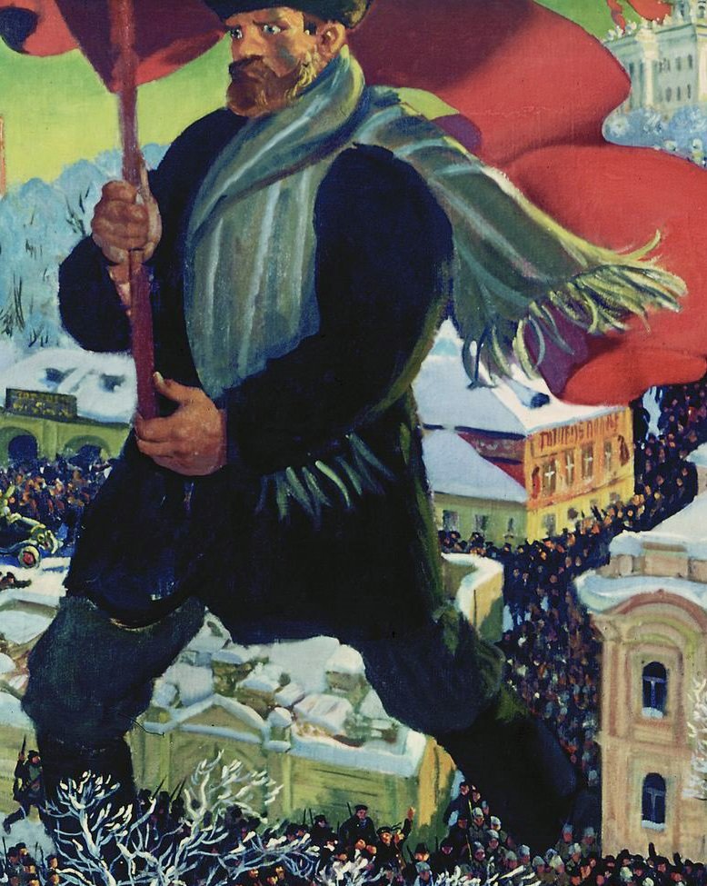 Ukendt titel af Boris Mikhailovich Kustodiev