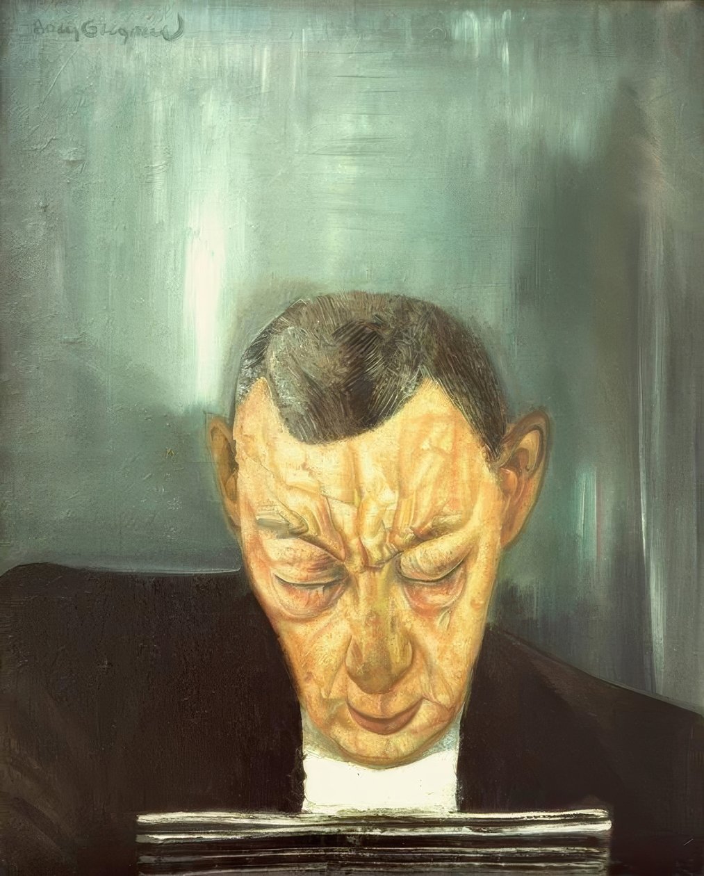 Portrt Rachmaninow af Boris D. Grigorjew
