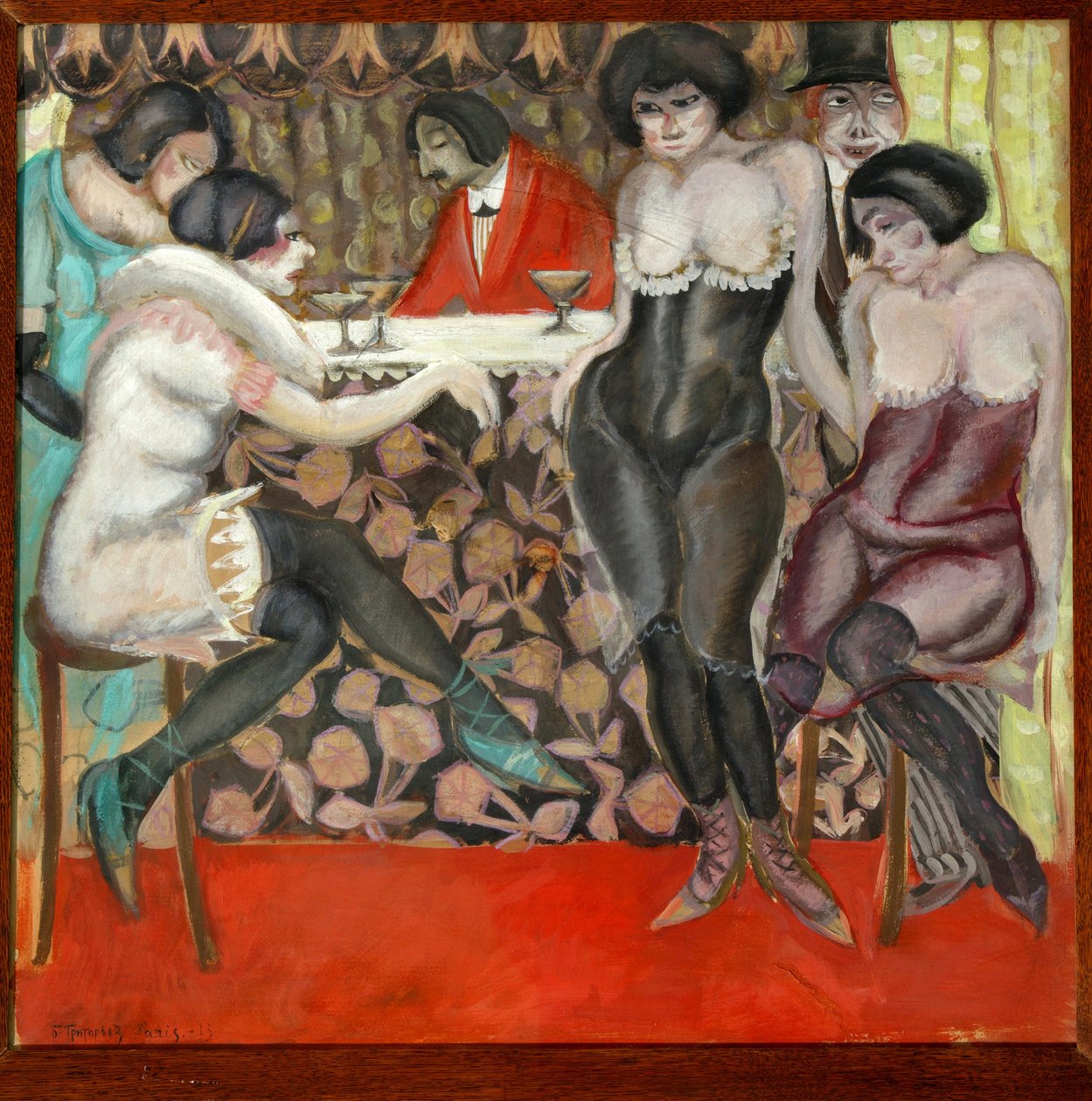 I baren af Boris Dmitrievich Grigoriev