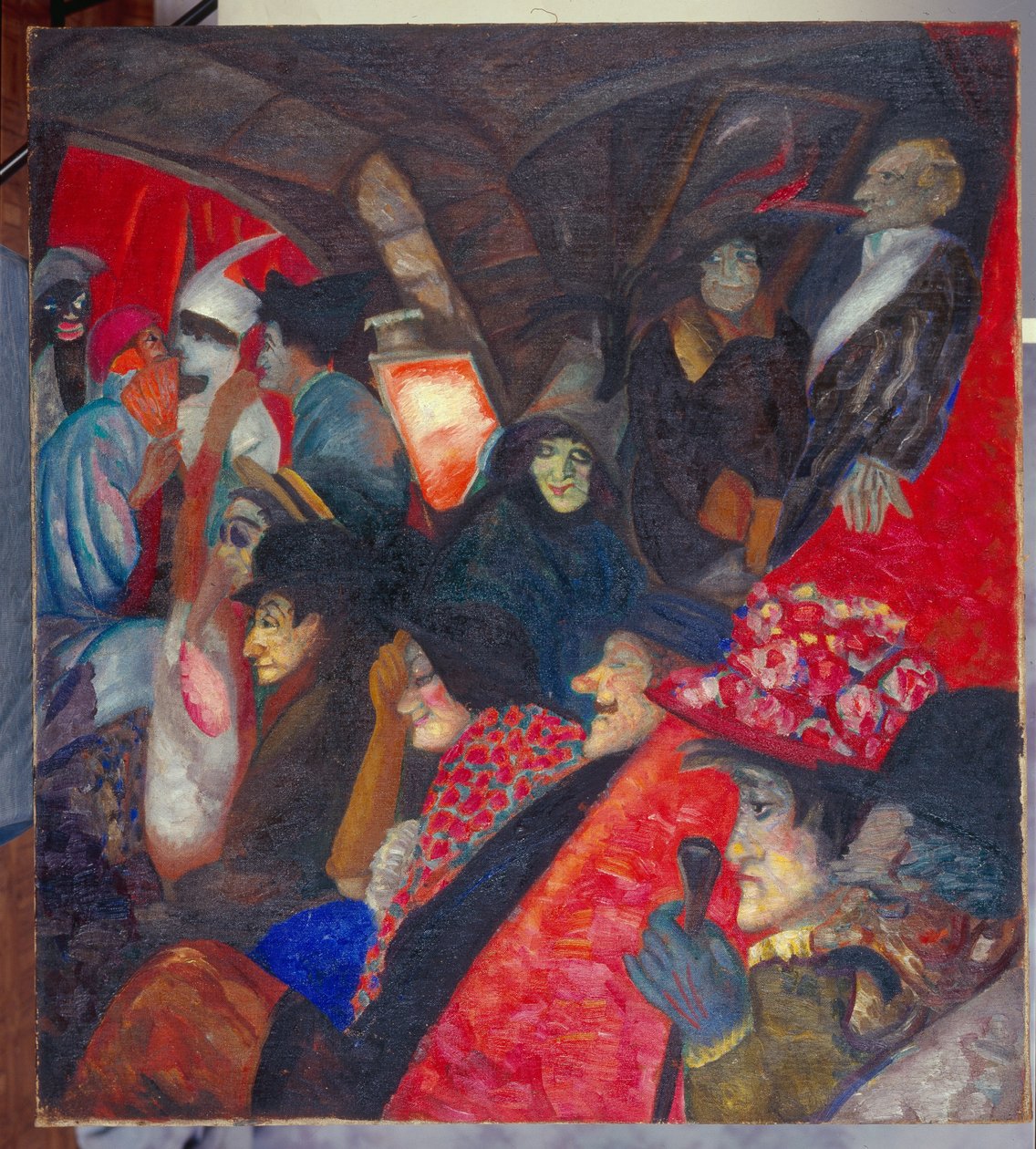 Cabaret Black Cat i Paris af Boris Dmitrievich Grigoriev