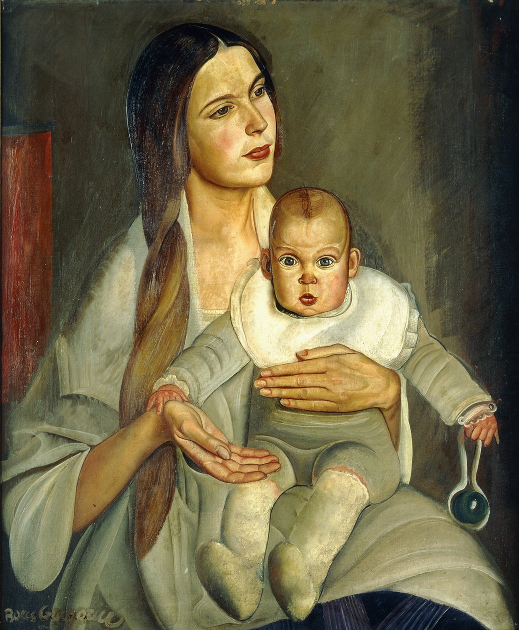 Moderskab af Boris Dmitrievich Grigoriev