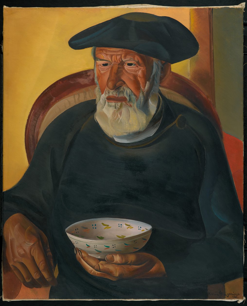 Gammel trombola, 1924 af Boris Dmitrievich Grigoriev