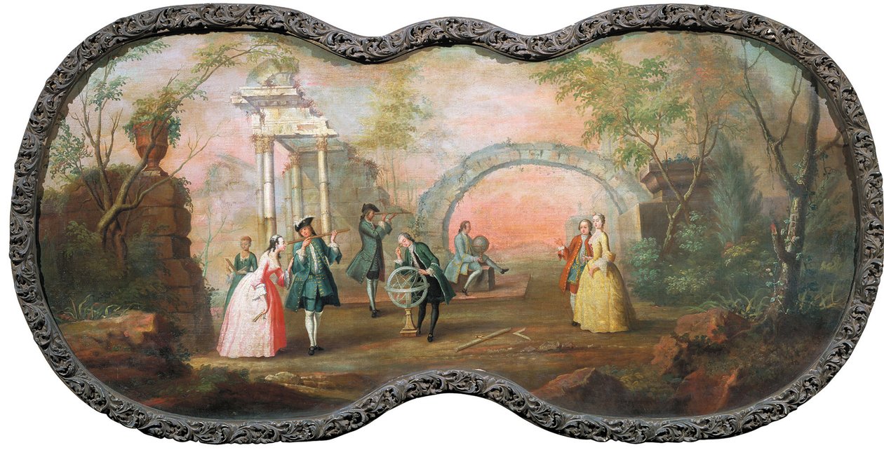 Astronomi, 1754 af Boris Vasilyevich Sukhodolsky