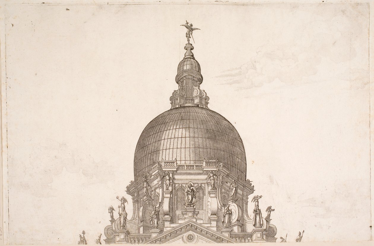 Procession til Santa Maria della Salute 1631 af Boschini