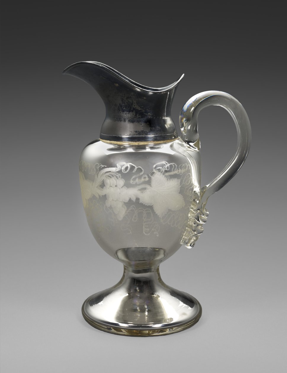 Kande, ca. 1865-1871 (sølvglas, sølvplade, kork, papir) af Boston Silver Glass Company