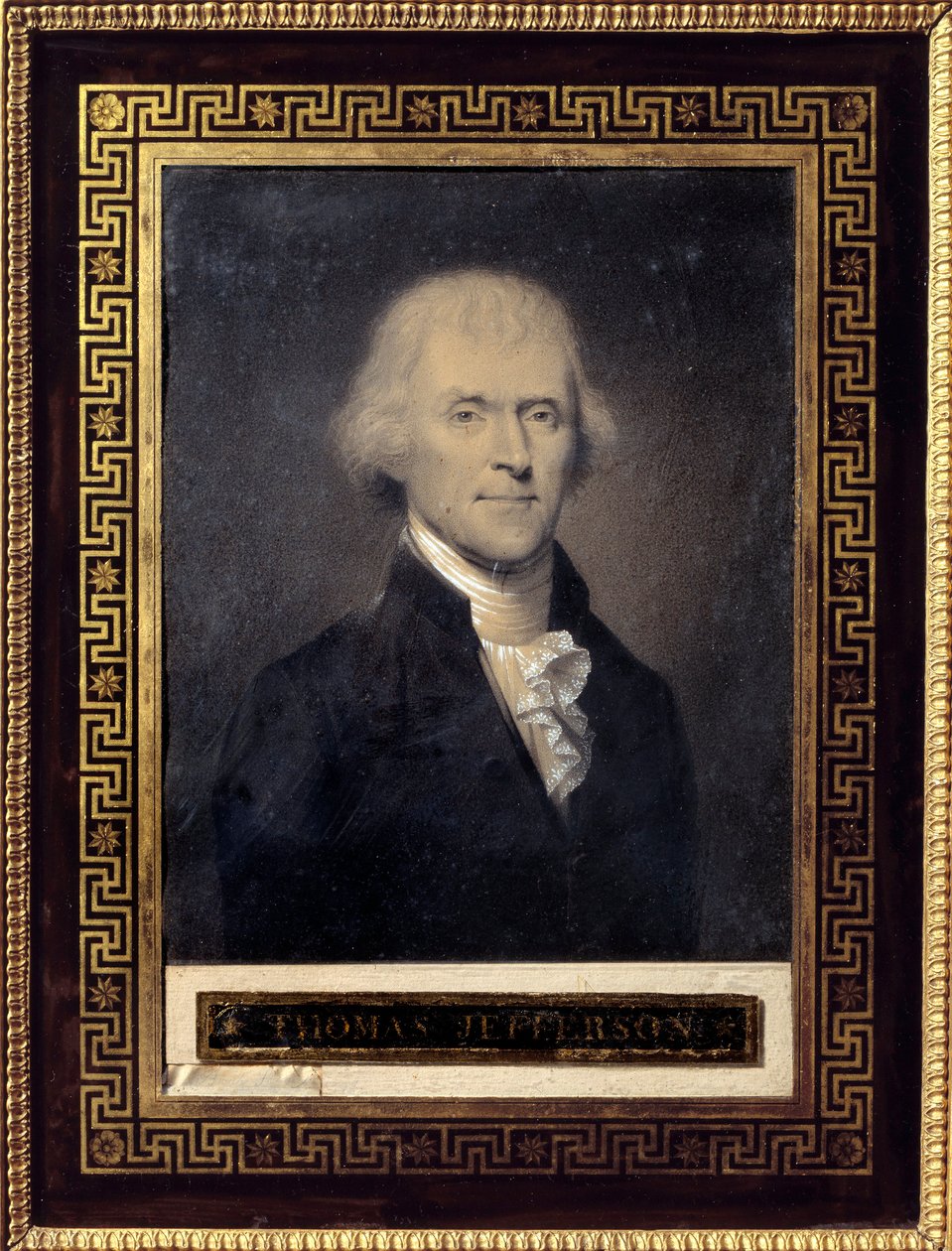 Portræt af Thomas Jefferson (1743-1826) USA