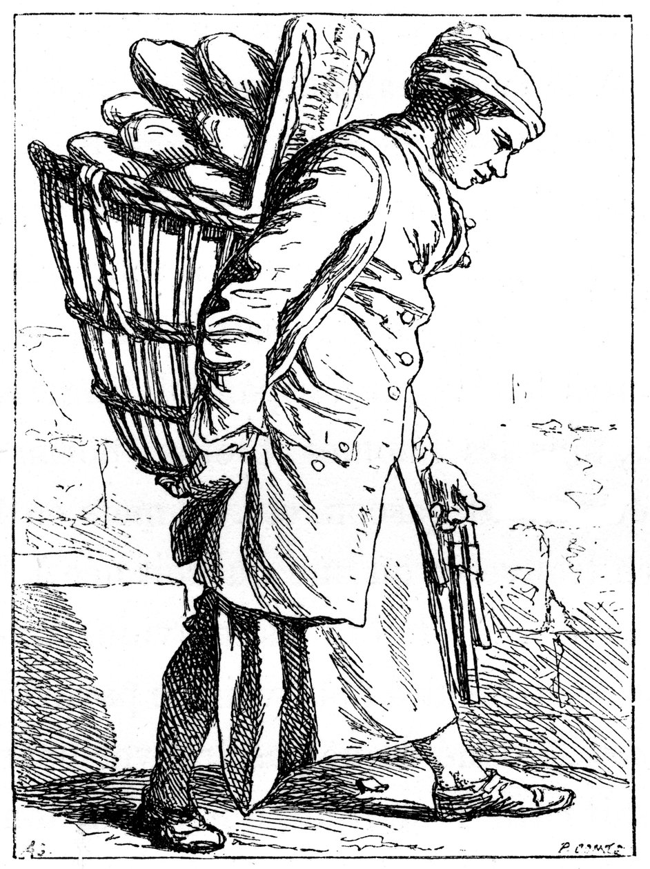 Bageren, 1885. af Bouchardon