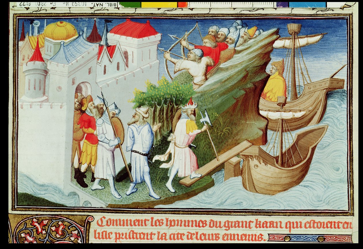 Fr 2810 f.72, Den Store Khans soldater tager øen Sypangu, fra 