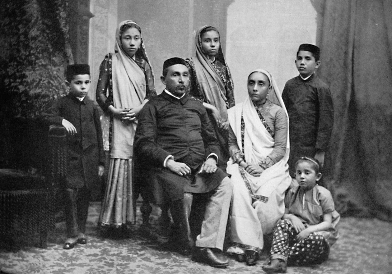 En Parsi-familie, 1902 af Bourne and Shepherd