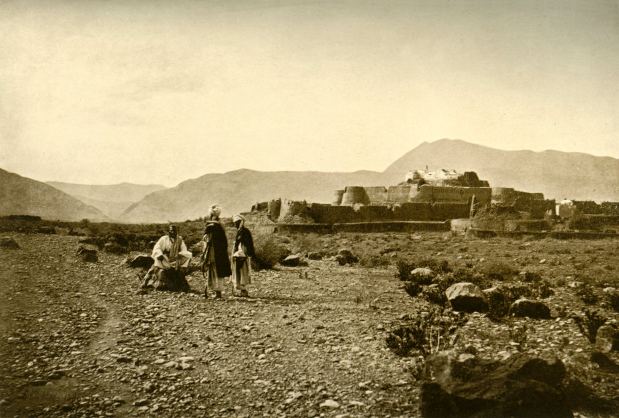 Fort Jamrud, Peshawur, 1901. af Bourne and Shepherd