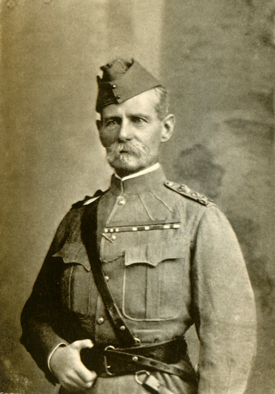 General Sir F. S. Roberts, Bart. Klæd dig under Burmah-ekspeditionen, c1890
