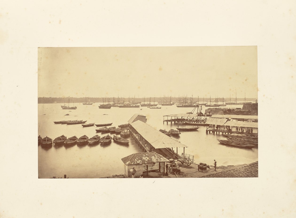 Havnescene af Bourne and Shepherd