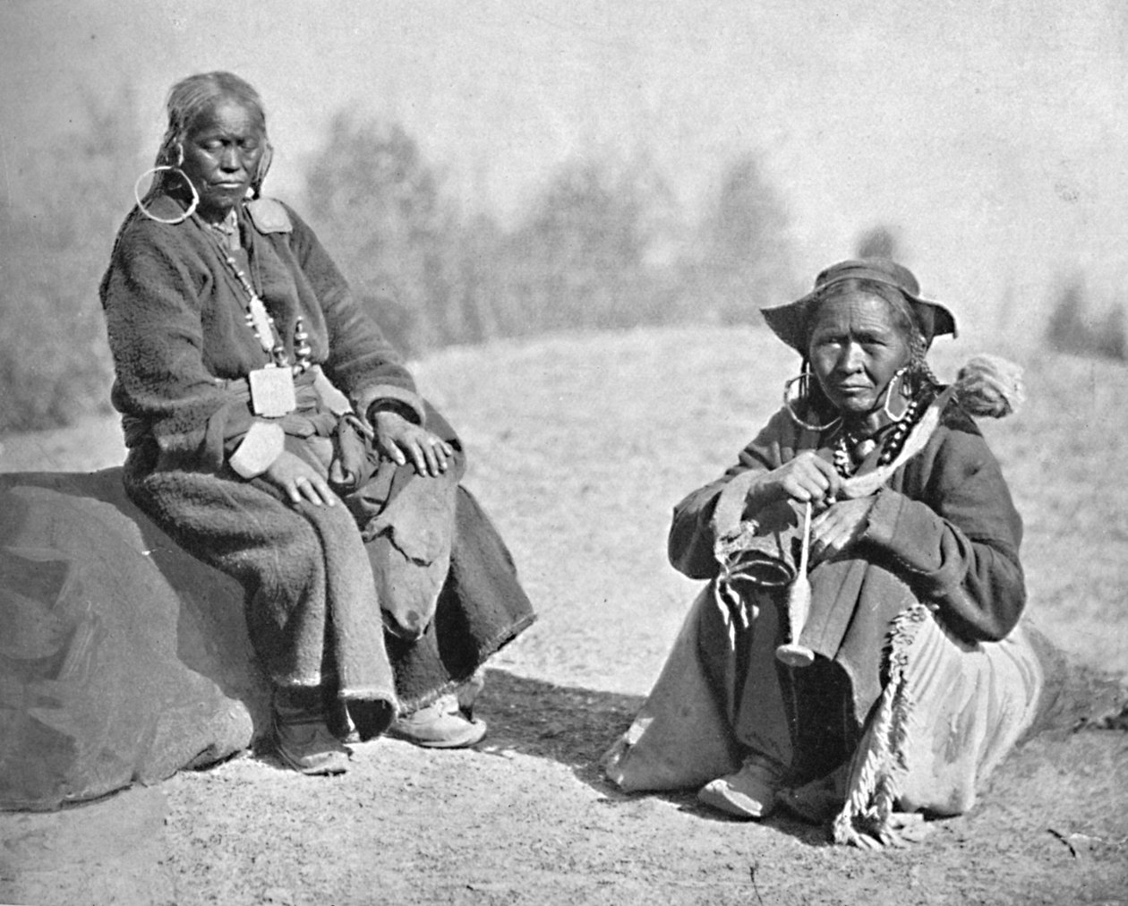 Ladakhi kvinder af tibetansk stamme, 1902 af Bourne and Shepherd