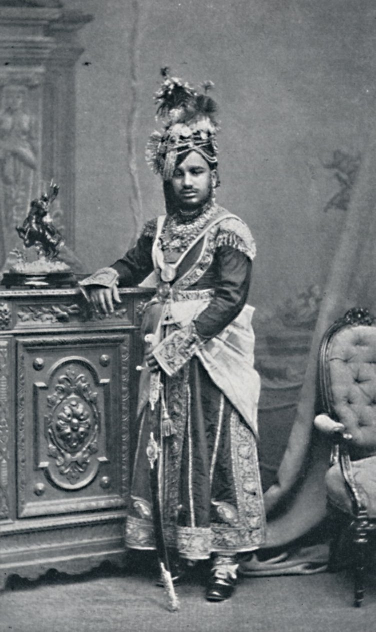 Raja af Rutlam, Central India Agency, 1902 af Bourne and Shepherd