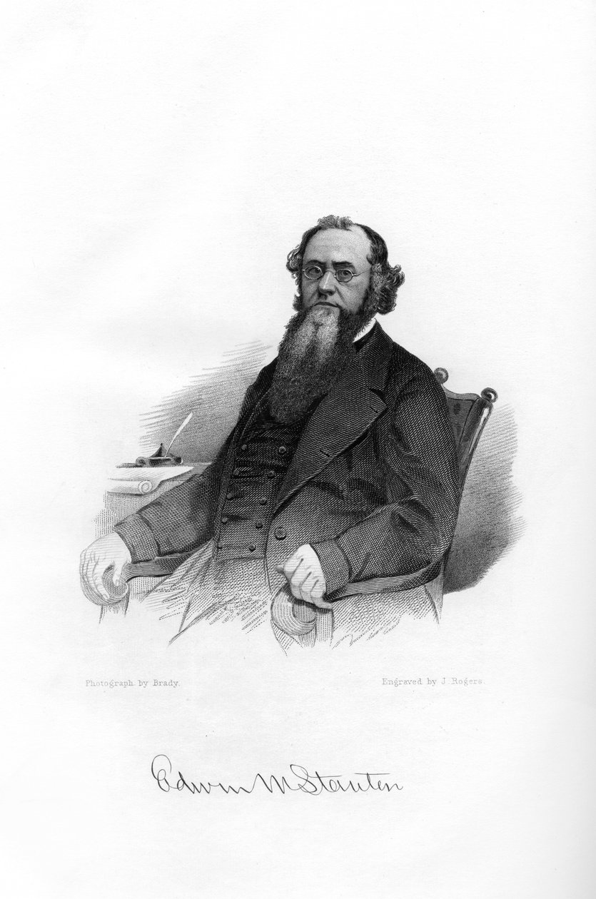 Edwin McMasters Stanton, amerikansk advokat, politiker, 1862-1867 af Brady