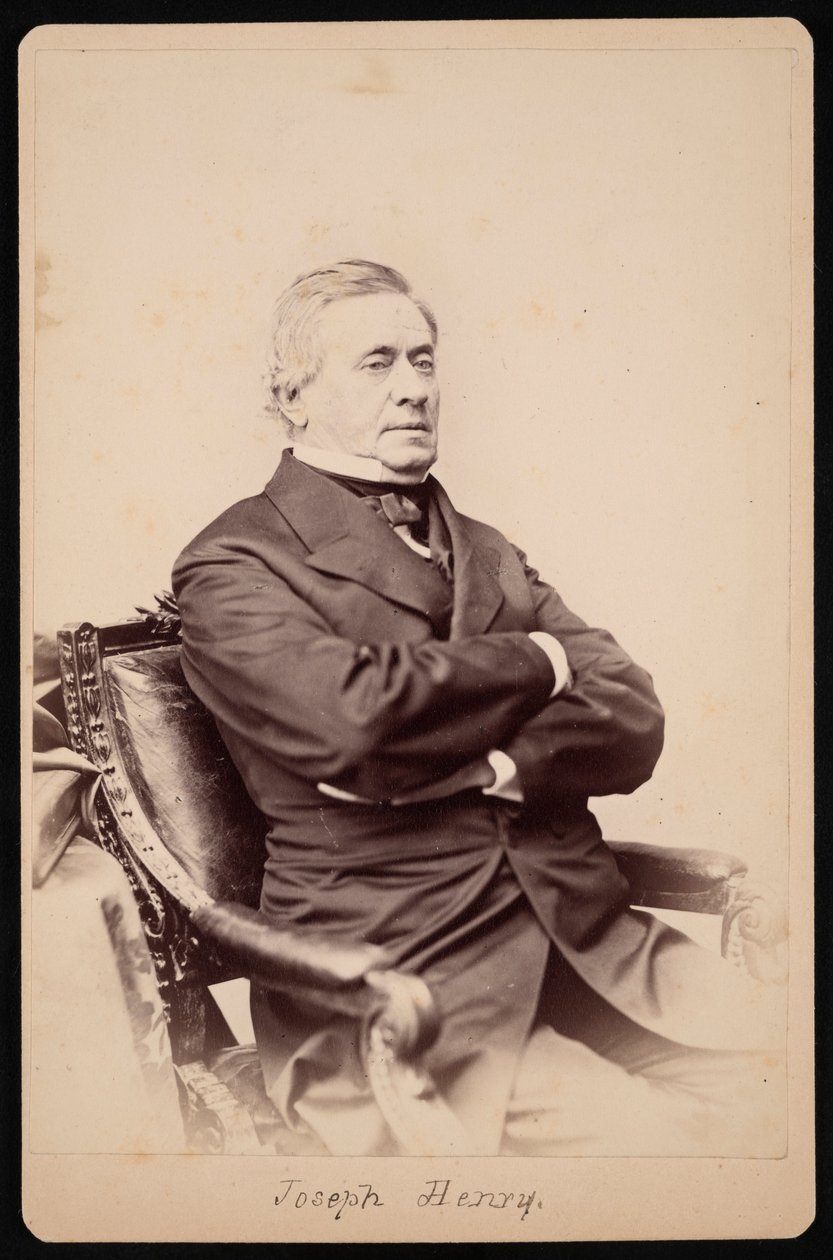 Portræt af Joseph Henry 1797-1878, mellem 1868 og 1878. af Brady